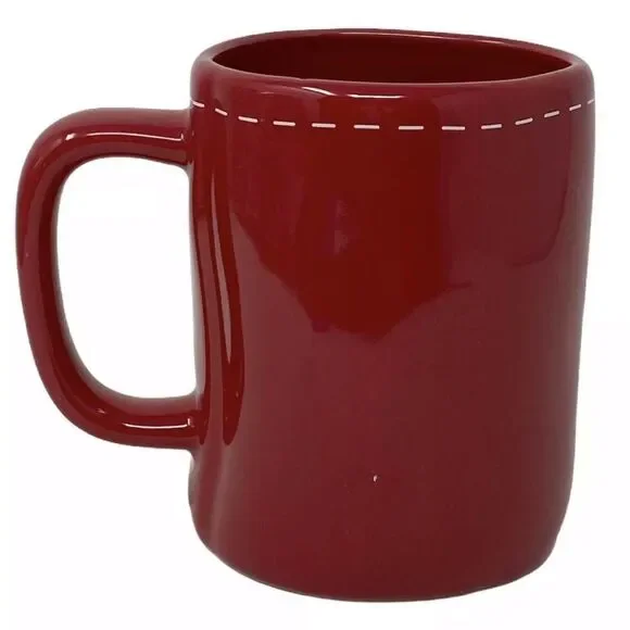 Rae Dunn Joy Stitch Holiday Mug Christmas Coffee Tea Cook Gift Matching Festive - Picture 3 of 6